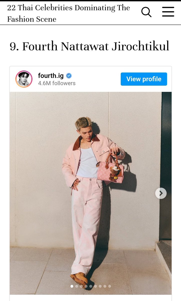 GeminiFourthBR's tweet image. 👑 • #BRAND • Nossos Gemini e Fourth foram mencionados no artigo da Harper Bazaar Singapura de "22 celebridades tailandesas dominando o cenário da moda"

"9. Fourth Nattawat Jirochtikul

Em apenas poucos meses, o ator Fourth Nattawat apareceu bastante como o mais novo