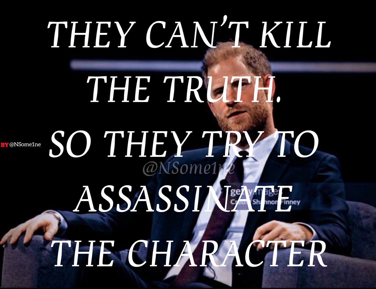 Accusing #PrinceHarry of what she did and of what she's about to make worse, I'm talking abt the reputation of #Sentebale.

She just needed someone to blame, to accuse for what she did.

All the accusations that she is making against PrHarry are exactly the things she has done.
