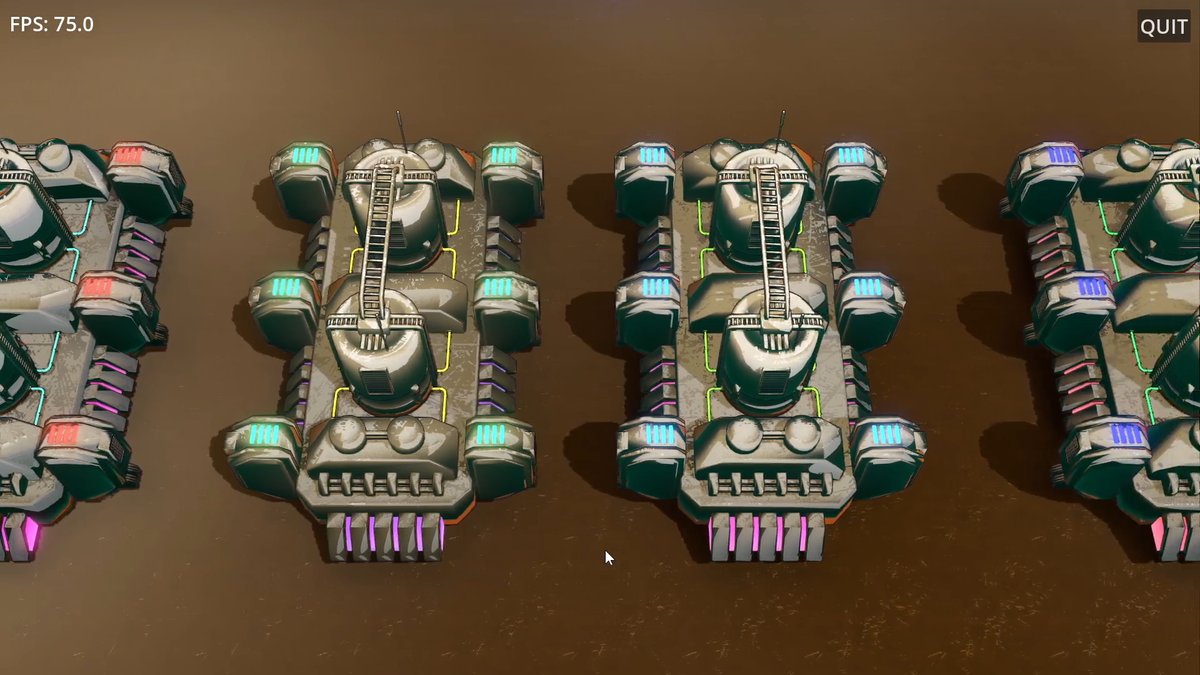 flakmonkeygame's tweet photo. I found a very fast and interesting work flow for models in my game, of course it's stylized.

#ScreenshotSaturday #indieartists #indiegame #godot #gamedev https://t.co/UuXOxNZLHU