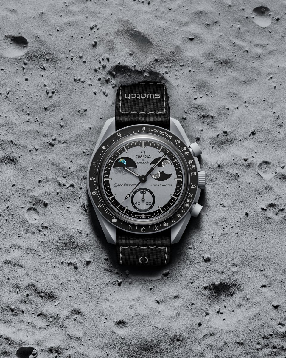 Swatch's tweet image. Happy landing!
MISSION TO EARTHPHASE is taking off for its first online journey until the next Full Earth/New Moon on April 17.
#OMEGAxSwatch #MoonSwatch #Swatch

swat.ch/3NXK2sq