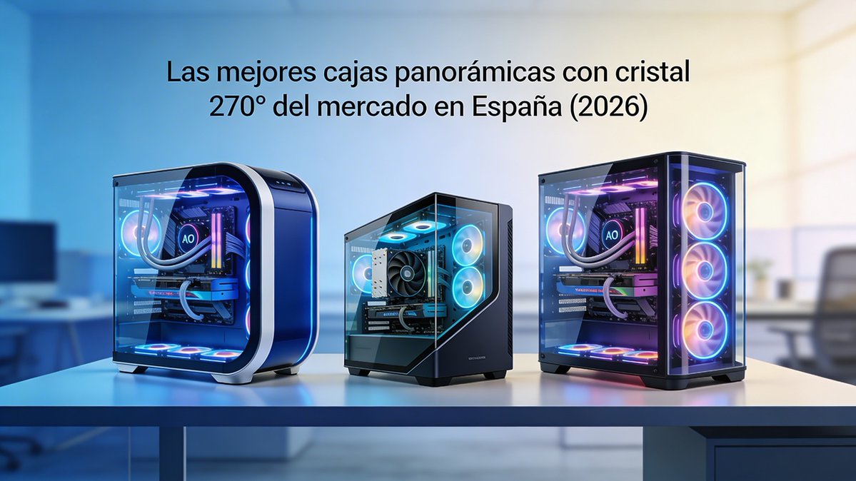 noticiasrazor's tweet image. Tu PC merece ser visto. Las mejores cajas panorámicas 270° en España en 2026: desde 75€ hasta la bestia de NZXT H9 Flow+ con 7 ventiladores de serie. Link en el primer comentario #hardware