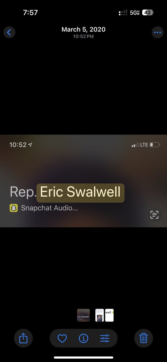 musicandmed_'s tweet image. And for Eric Swalwell? He’s legit a loser. That sexually harassed me as a college student on Snapchat.