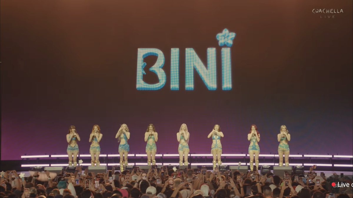 rabboniarch's tweet photo. After watching @BINI_ph slayed their performance at the Coachella stage via livestream I got teary-eyed. Super proud of these girls. They deserve the world's recognition. Luv ya girls... more international exposure for you. https://t.co/uAo5TnuLcY