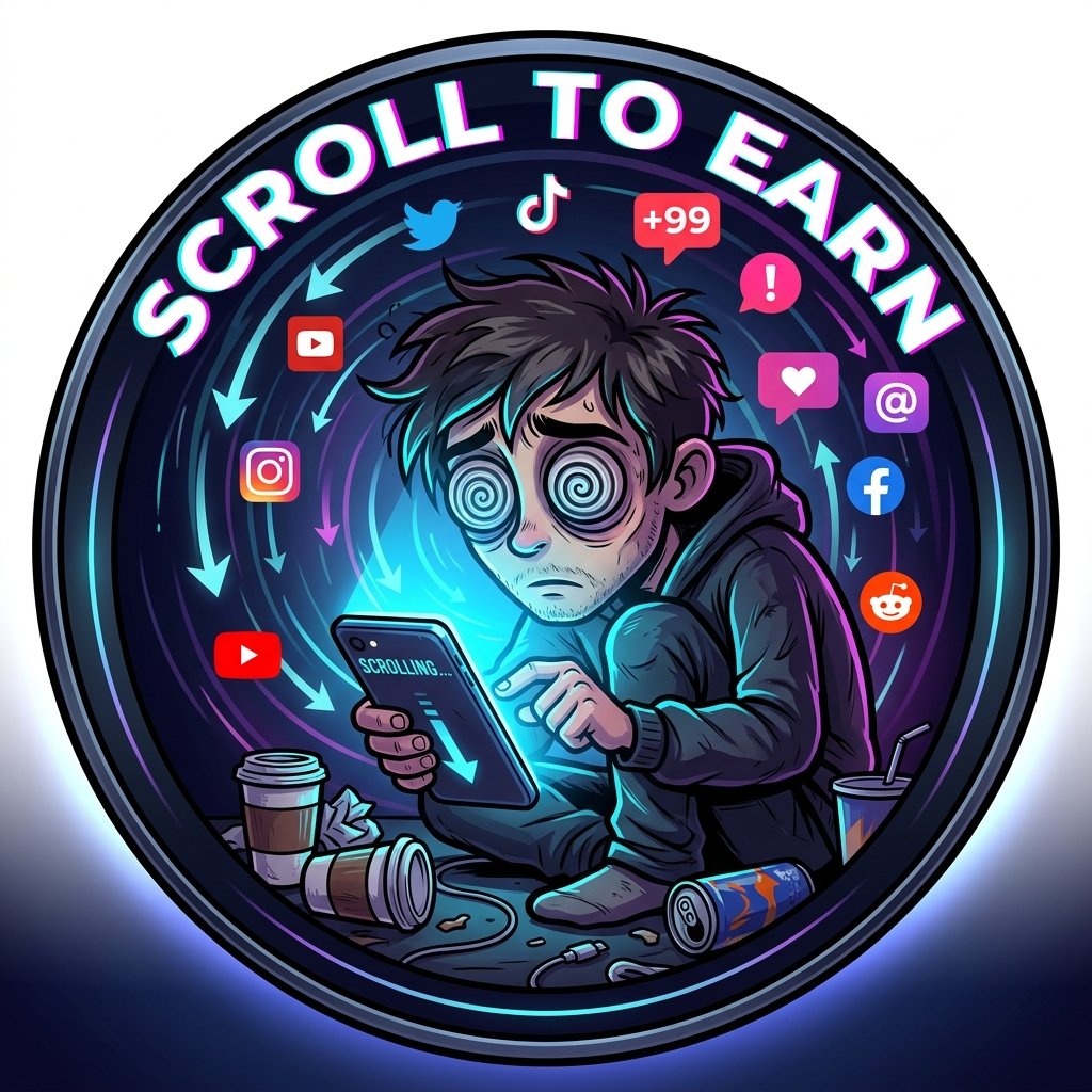SCROL2Earn's tweet photo. How many hours did you scroll today? Be honest. https://t.co/BN6qY3pG71