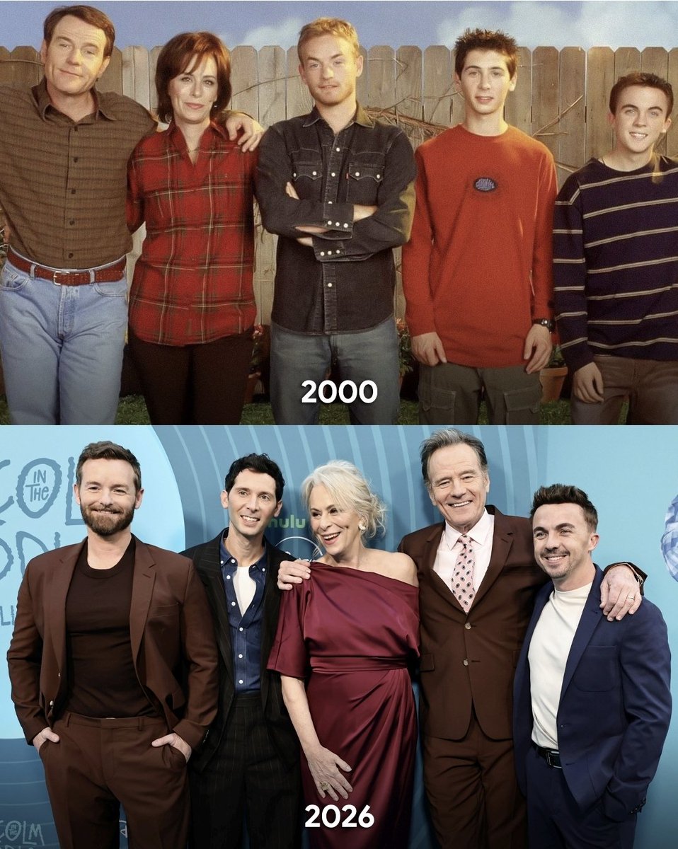 El elenco de #MalcolmElDeEnmedio antes y hoy 🤩.

Ya esta disponible la nueva entrega de 4 episodios #MalcolmInTheMiddleLifesStillUnfair en Disney plus.