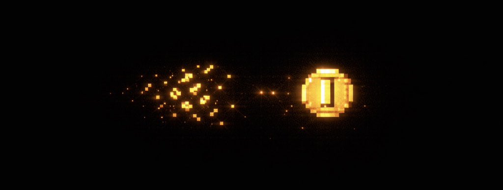 Pixel coin tweet media