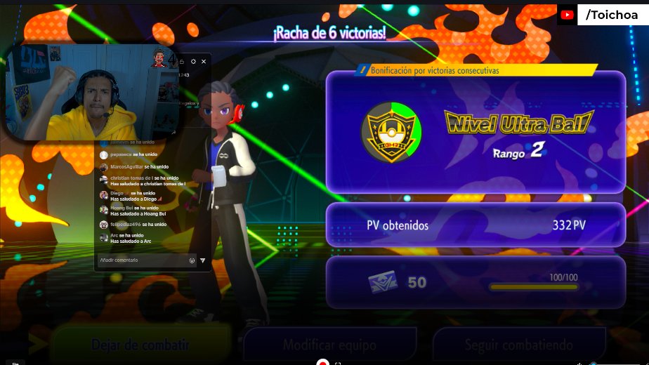 Toichoa_'s tweet image. Rumbo a Master Ball 🚀🔥
6 victorias seguidas y el equipo está en modo imparable.
Cada combate nos acerca más a la cima… y no pensamos frenar.
Esto ya no es suerte, es dominio. 💪🎯

🔴twitch.tv/toichoa_

#RoadToMasterBall #WinStreak