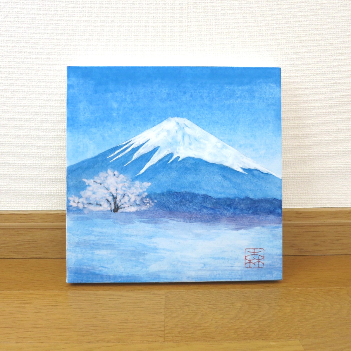 morino_naka00's tweet photo. 富士山と湖畔の桜を描いた日本画��画が、カリフォルニアのご家族の元へ旅立ちました。

My painting has been collected in California. Thank you always.

#日本画 #原画 #富士山 #桜 #風景画 #春の風景 #アート販売 #海外販売 #japaneseart #mtfuji #cherryblossom #originalart #artcollector https://t.co/mykbJxPJB0