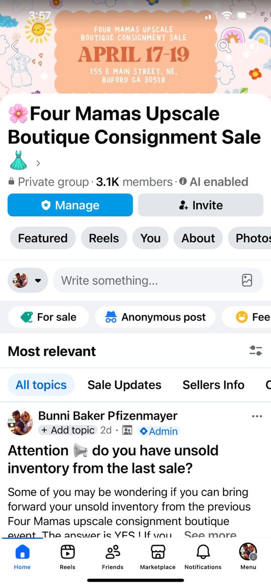 MyMdlBootCamp's tweet image. If you have a chance join this group and hear about this amazing event.  #shopping #buford #supportsmall 💋