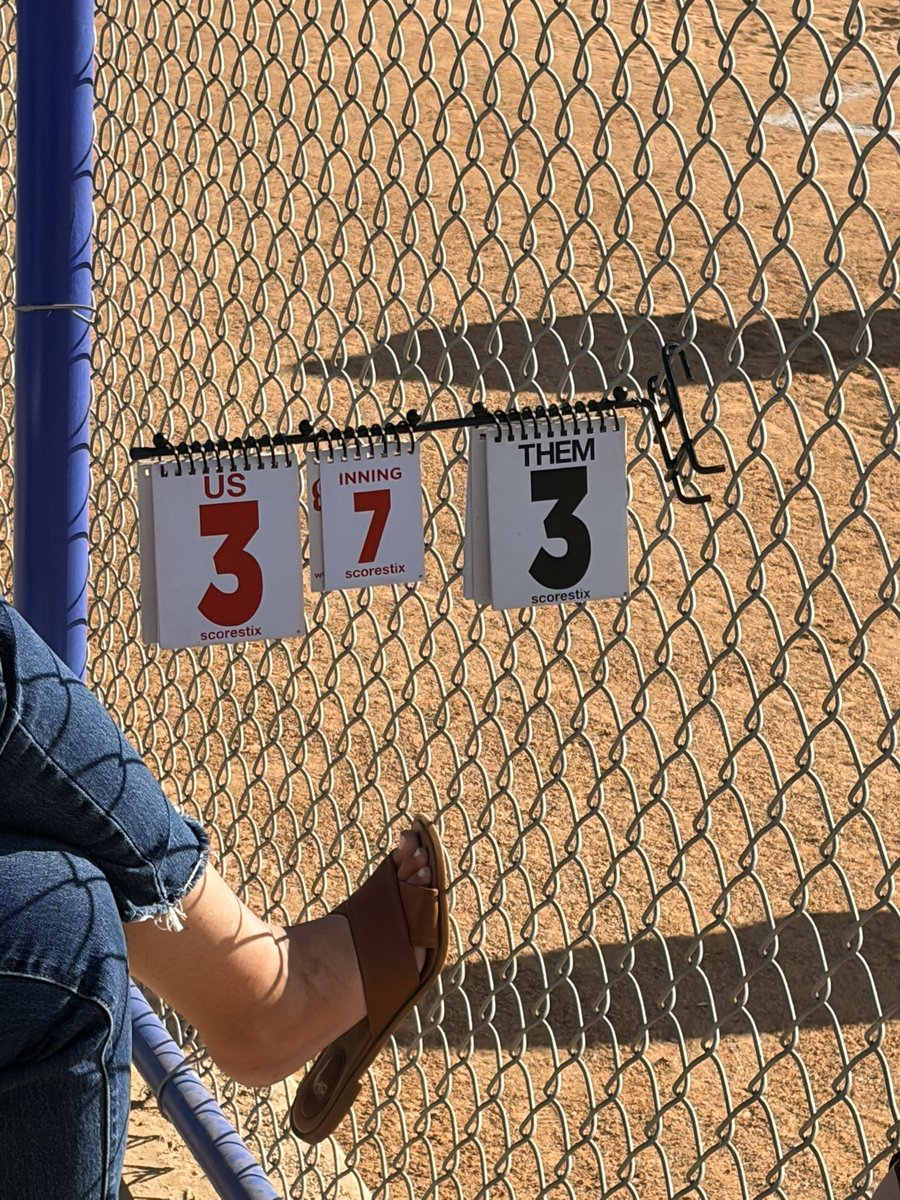 cyphype's tweet photo. Cypress Frosh/Soph tied La Habra 3-3 away. At home, varsity is trailing La Habra 0-1 https://t.co/1y6fedMgPP