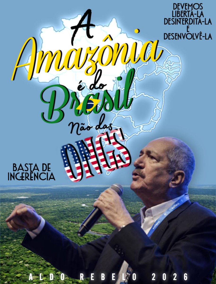 Um único homem será capaz de expulsar as ONGs globalistas do Brasil.