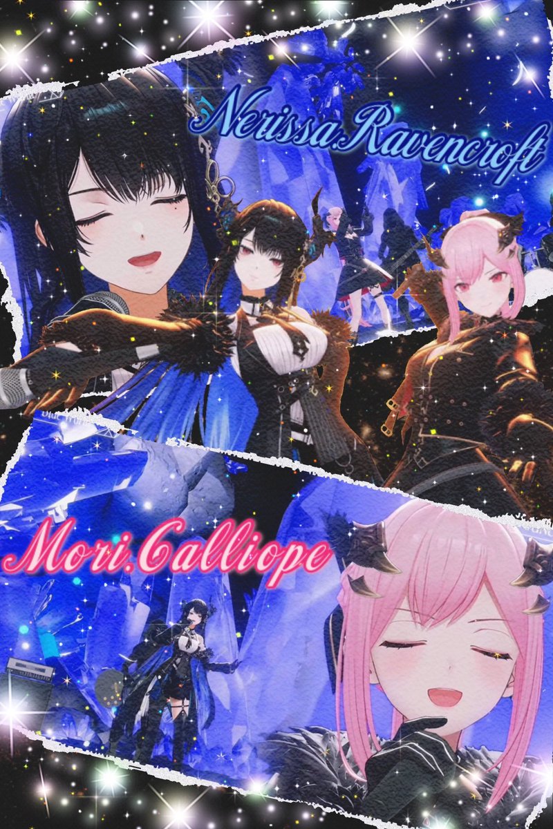 m_04x20_y's tweet image. やっとこないだのカリオペの生誕ライブの画像出来た✨🥰
マジで豪華ゲスト過ぎたし、演出も歌も凄く良くて感動したし、鳥肌モノで最高過ぎた‼️🥹🫶🏻💕
これからも推していきますっ🫰🏻💞

 #callillust #UNCUTROCK 
#ほしまちぎゃらりー
#AZKiART 
#そらArt
#RavenCrafts