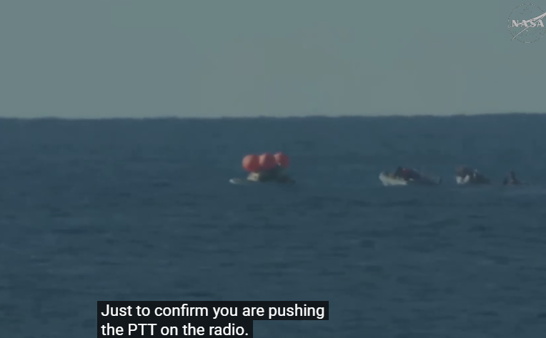 ParallaxStella's tweet photo. I love that even NASA has issues remembering to use Push-to-talk https://t.co/QrWsYWwIp0