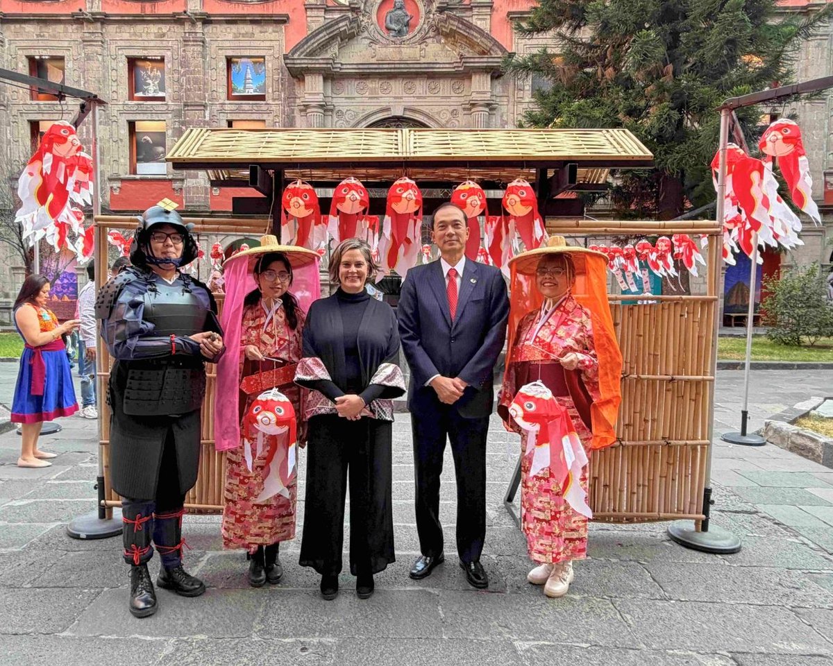 Embajador del Japón en México tweet media