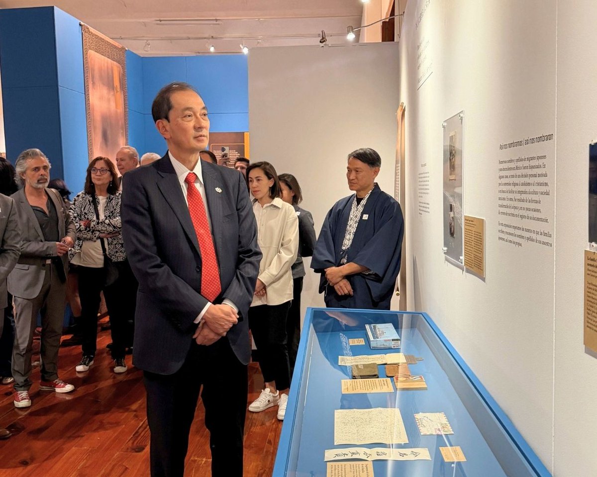 Embajador del Japón en México tweet media