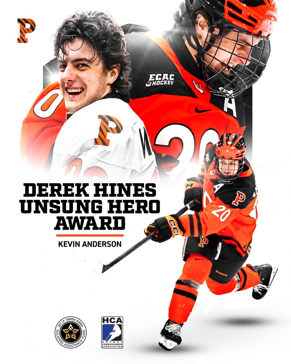 A Leader On The Ice And Off!

We're proud to announce that Kevin Anderson has been named the 2026 recipient of the Derek Hines Unsung Hero Award!