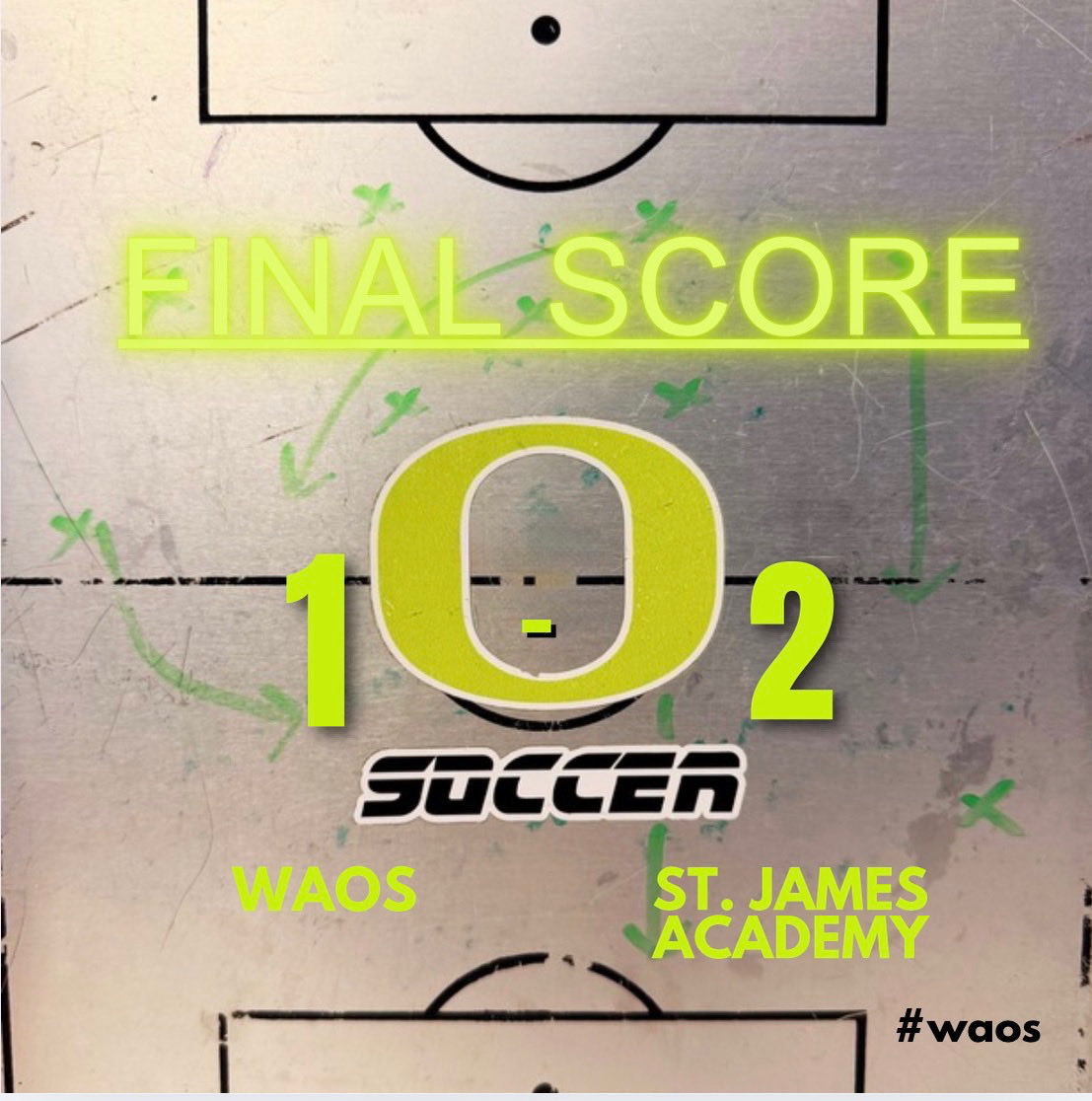 Coachguns's tweet image. 2-1 Loss vs St. James Academy 
~
Goal: Macy Henry
~
Welcome to the Jungle✨🐅
~
#waos