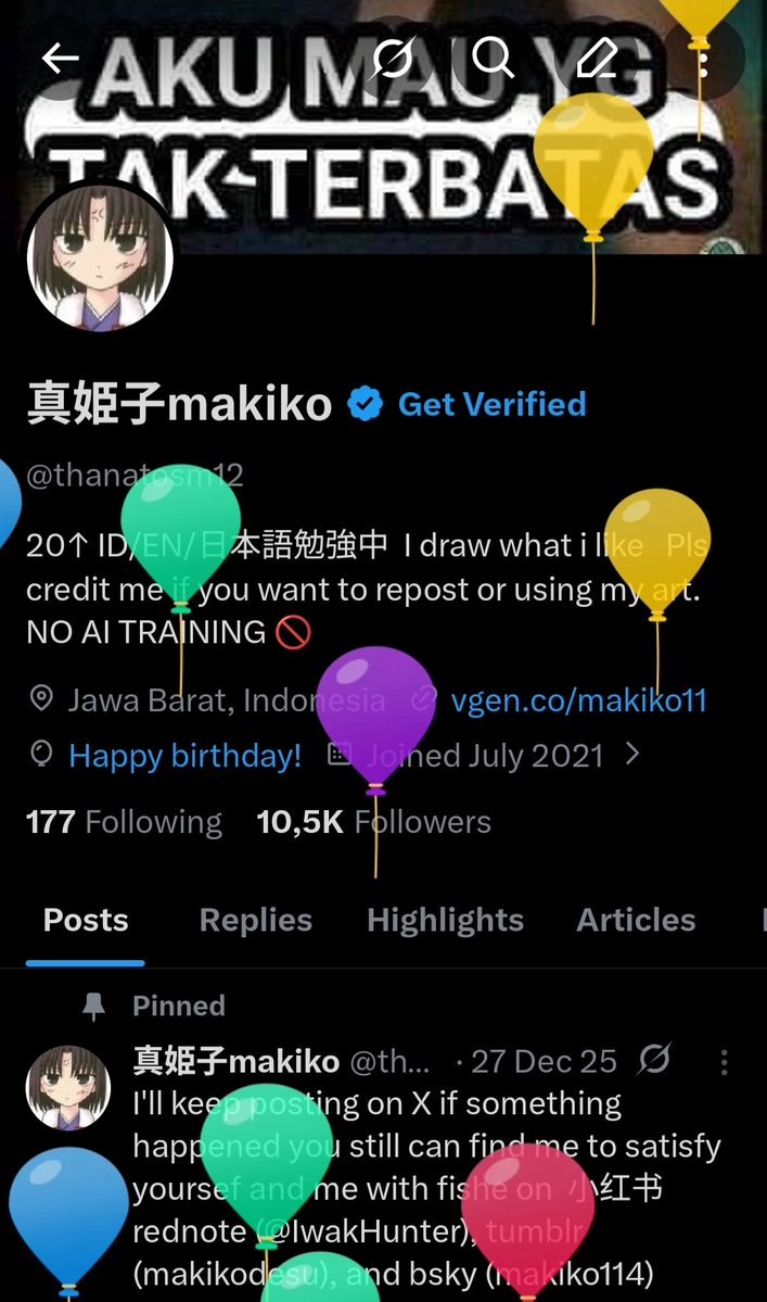 真姫子makiko tweet media