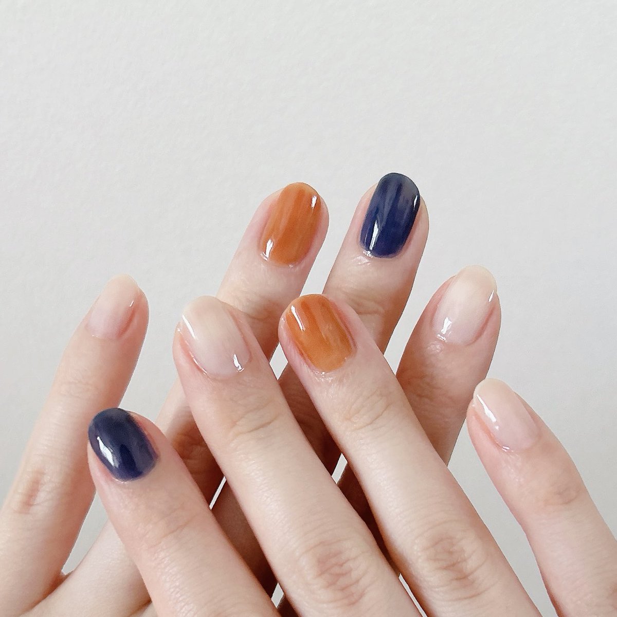 はる𖥧 selfnail tweet media