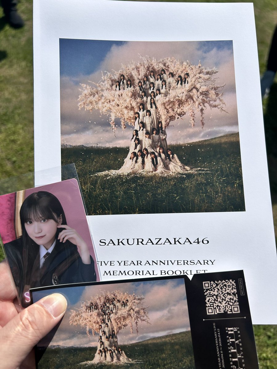 お誕生日記念のブックレットめっちゃええやん? #いつもありがとう櫻坂 