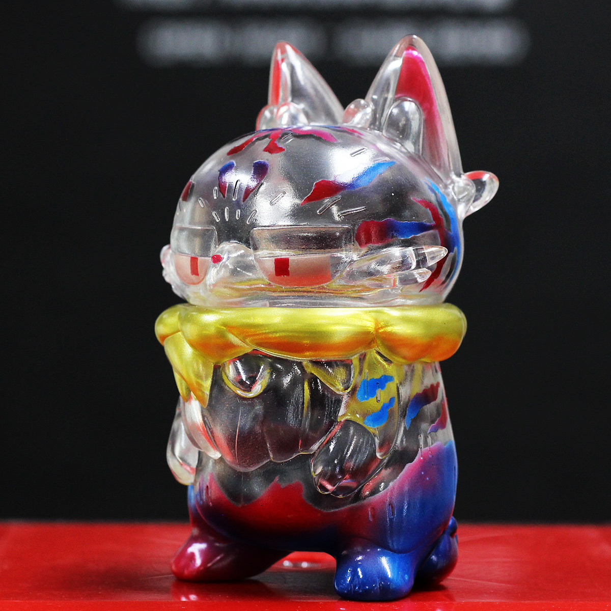One up. 25th ANNIVERSARY SALE more-cats(もあねこ) ハイロソフビ 彩