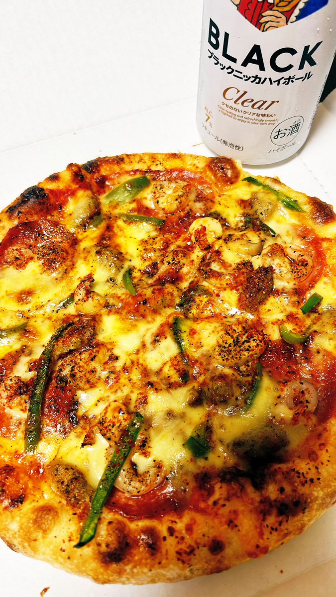 暑くなると食べたくなるのが激辛ピザ🍕