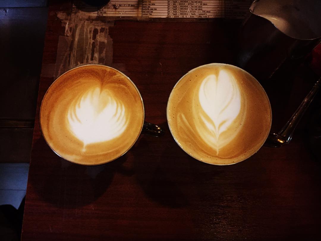 Michael25436090's tweet image. #gettingbetter #latteart #latteartgram #coffeetime