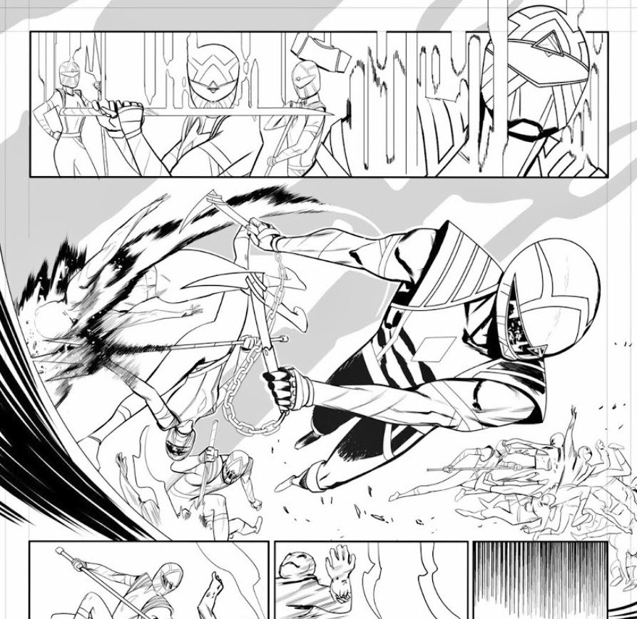 jordi_pz's tweet image. Go go power rangers! #PowerRangers #MakeComics