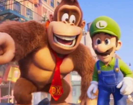 I like the thought of Donkey Kong liking Luigi immediately but with Mario he still kinda hates him