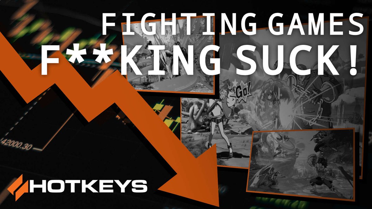 hotkeysesports's tweet photo. FIGHTING GAMES FUCKING SUCK! find out why  #Esports #Gaming #FGC 
https://t.co/e6PUEjZ8mb https://t.co/QTVTmzZ4lq