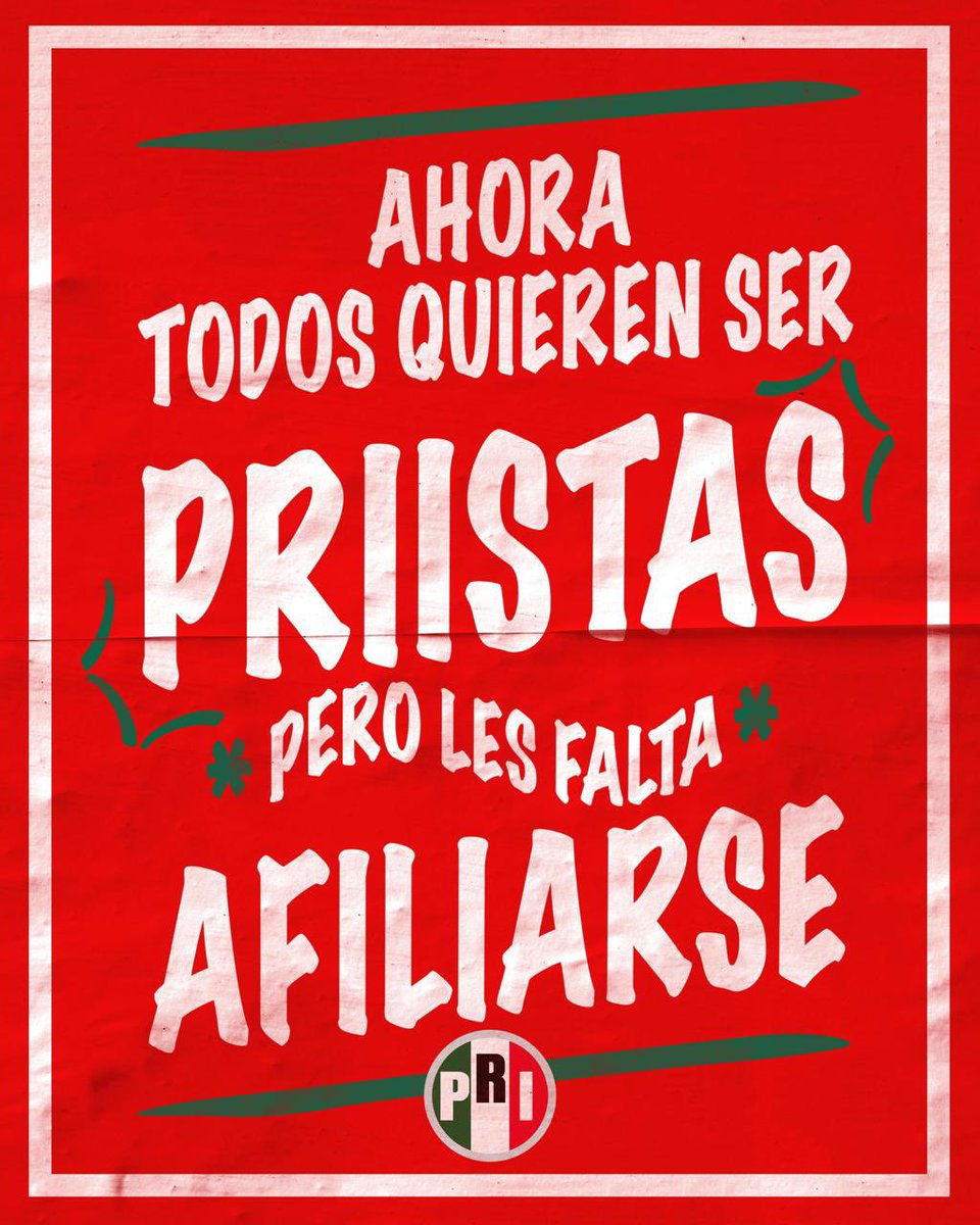 PRI Ciudad de México tweet media