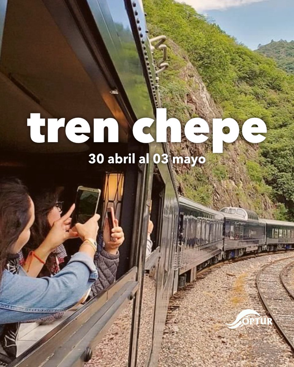 opturviajes's tweet photo. Vive la experiencia del Tren Chepe, las barrancas del cobre.

https://t.co/nrQVkz8aO8 https://t.co/TTDFebUjy6
