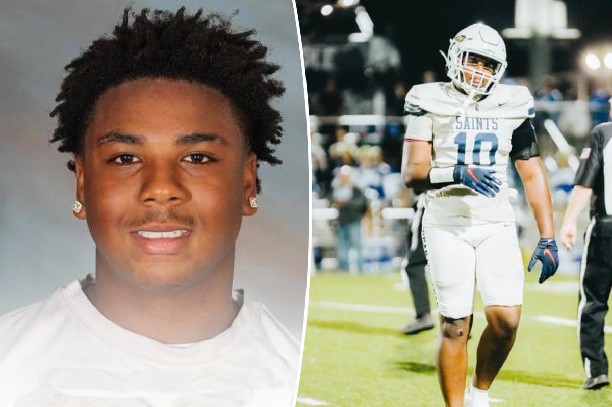 nypost's tweet photo. Star SoCal football player dies suddenly as tributes pour in https://t.co/ScUX6b8g8o https://t.co/HdsxbdVUp8