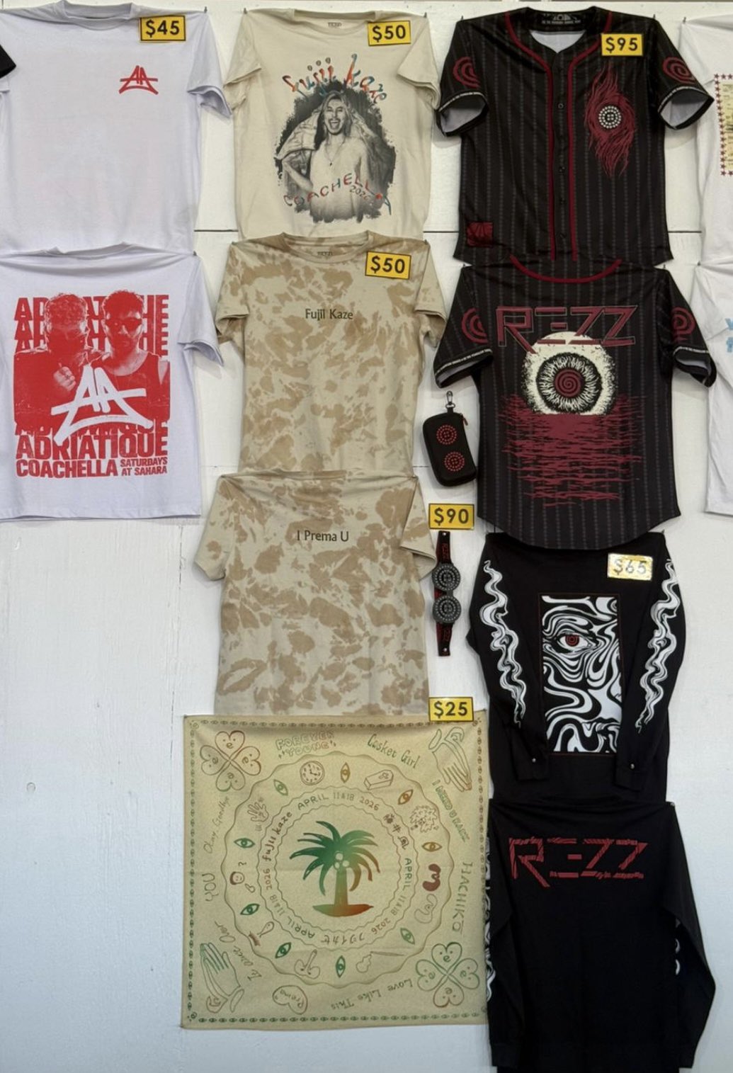藤井風　Coachella 限定Tシャツ　コーヒーフロート Lサイズ Yuka🌷 on X: 