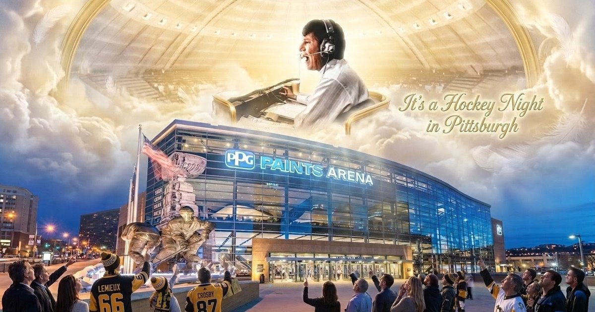 StoneColdSid's tweet photo. With the Penguins back in the playoffs. One person I keep thinking about is Mike Lange and how much he would have loved watching this team this year! I know he will be there in spirit on Game 1 with the best seat in the house! 🖤💛 #LetsGoPens https://t.co/3fIcFNRkKu