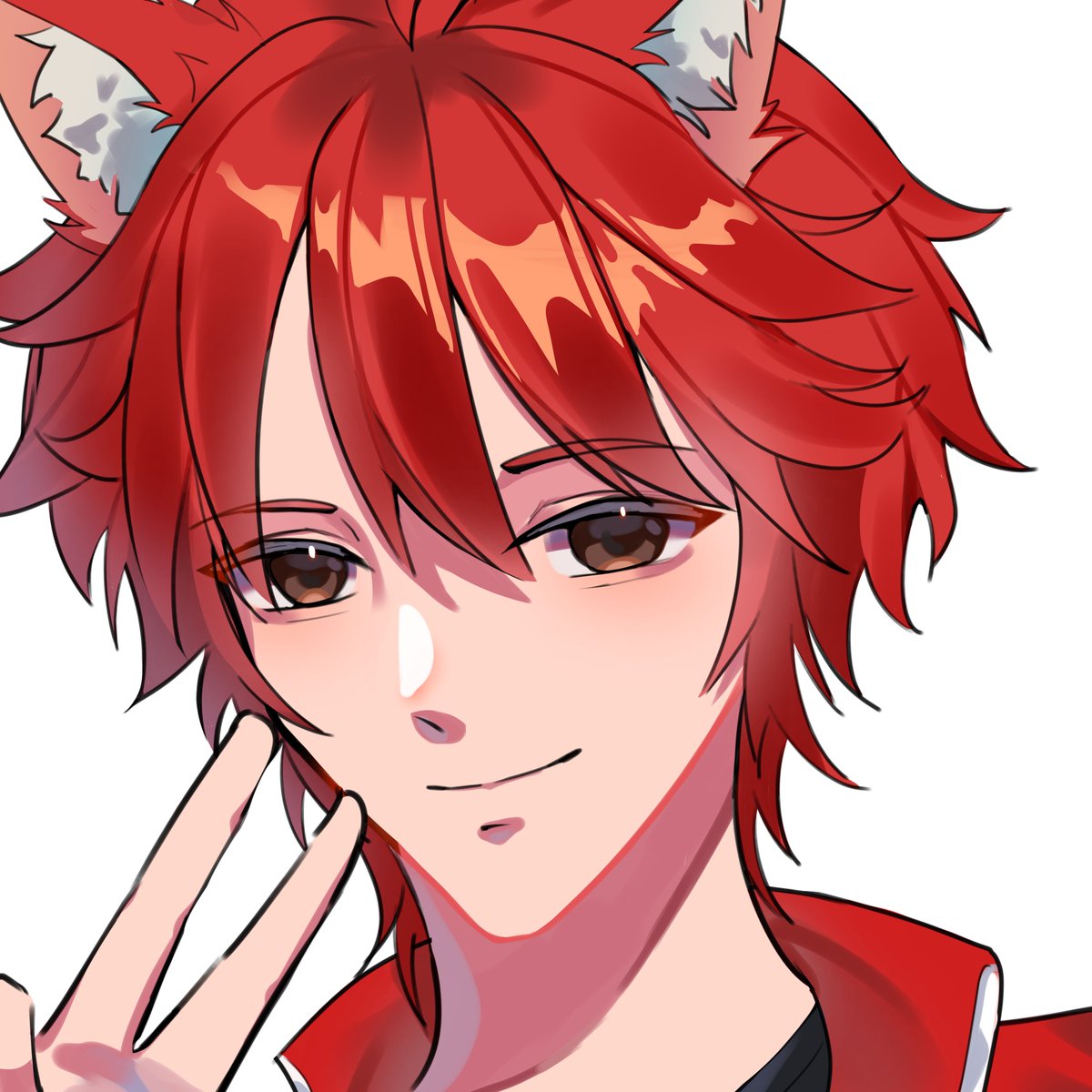 Novis_VT (Wolf-Boy VTuber) tweet media