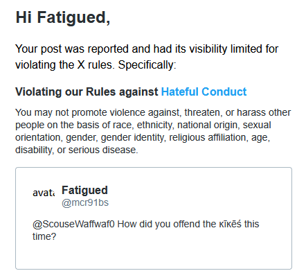 Fatigued tweet media