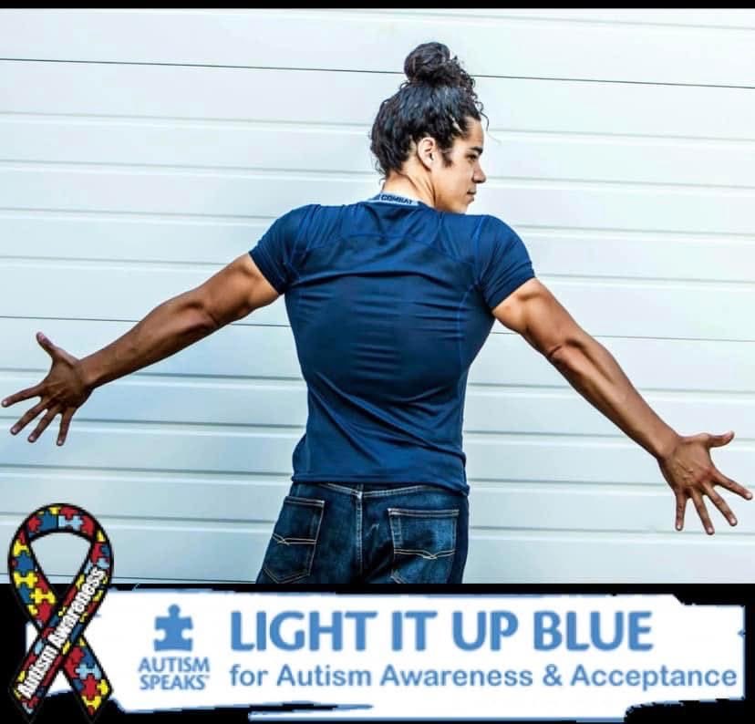 Seatrainer's tweet image. Just taking a moment to light up the social media world with some Autism awareness.  Everyone of all abilities deserves an opportunity. Practice patience and empathy with those who need it the most. Have a wonder rest of the month. #AutismAcceptanceMonth #autism