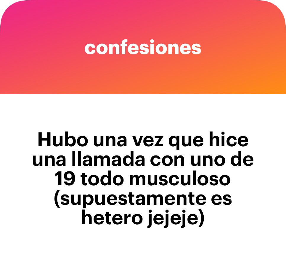 Confesiones tweet media