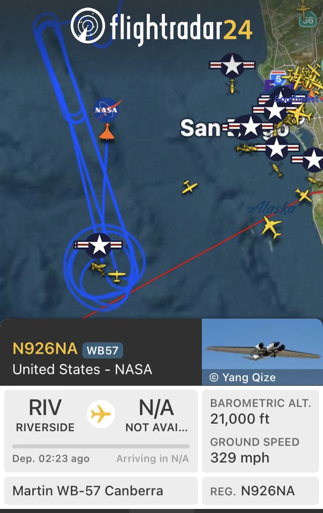 WindyCityWxMan's tweet image. A whole lotta air assets on the #Artemis #Integrity recovery mission off #SanDiego 

#AVGeek