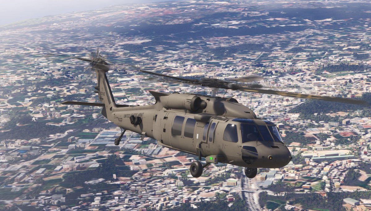 KIOKIO597's tweet image. フリー版のブラックホーク(UH-60)がでてきたので、飛ばしてみました。
結構安定していて、操作しやすかったです。
flightsim.to/addon/21192/na…
＃msfs2024 #msfs2020