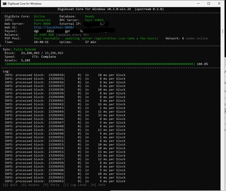 chopperbriano's tweet image. Still working on some tweaks and testing... but the new version of DigiAsset Core for Windows is coming together... $DGB #DigiByte