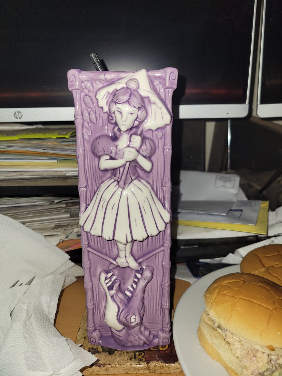 woofknight's tweet image. All set for tonight's #FFBMovieNight and the movie #House !! @faceonyourface is not only our awesome host tonight but he is our awesome artist that does our posters every week  (thank you Jake!)

Tonight's dinner is Iowa Ham Salad and a nice Haunted Bloody Mary!!

Iowa Ham Salad