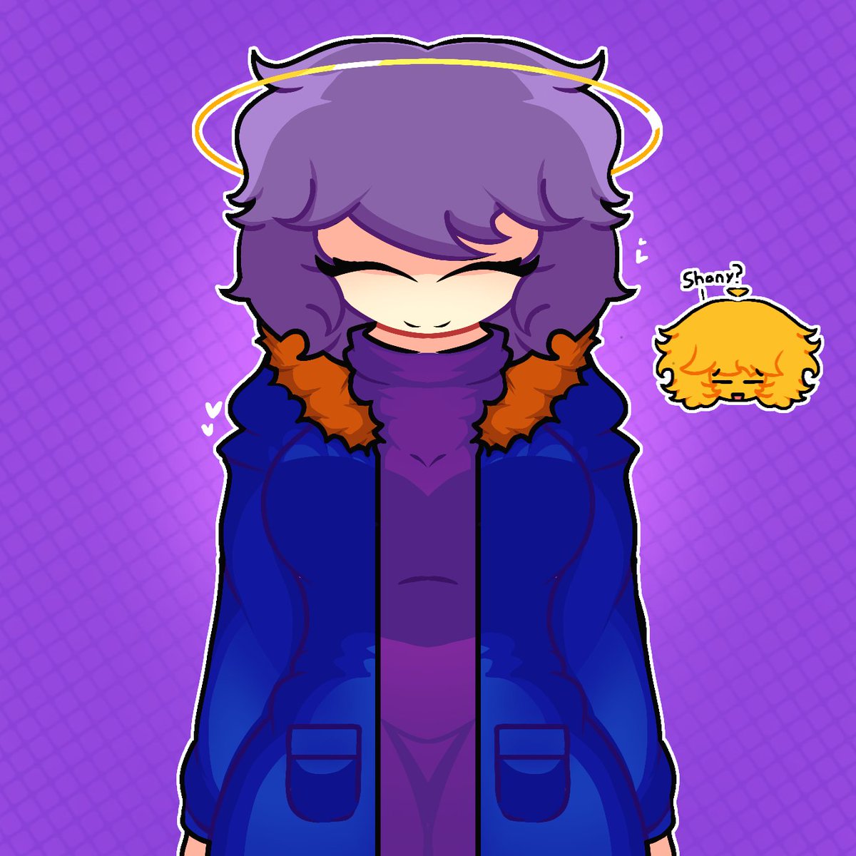 ElRandomAmarill's tweet image. Shany💜- (de dónde saco Shany eso)

#oc #draw #digital #draw