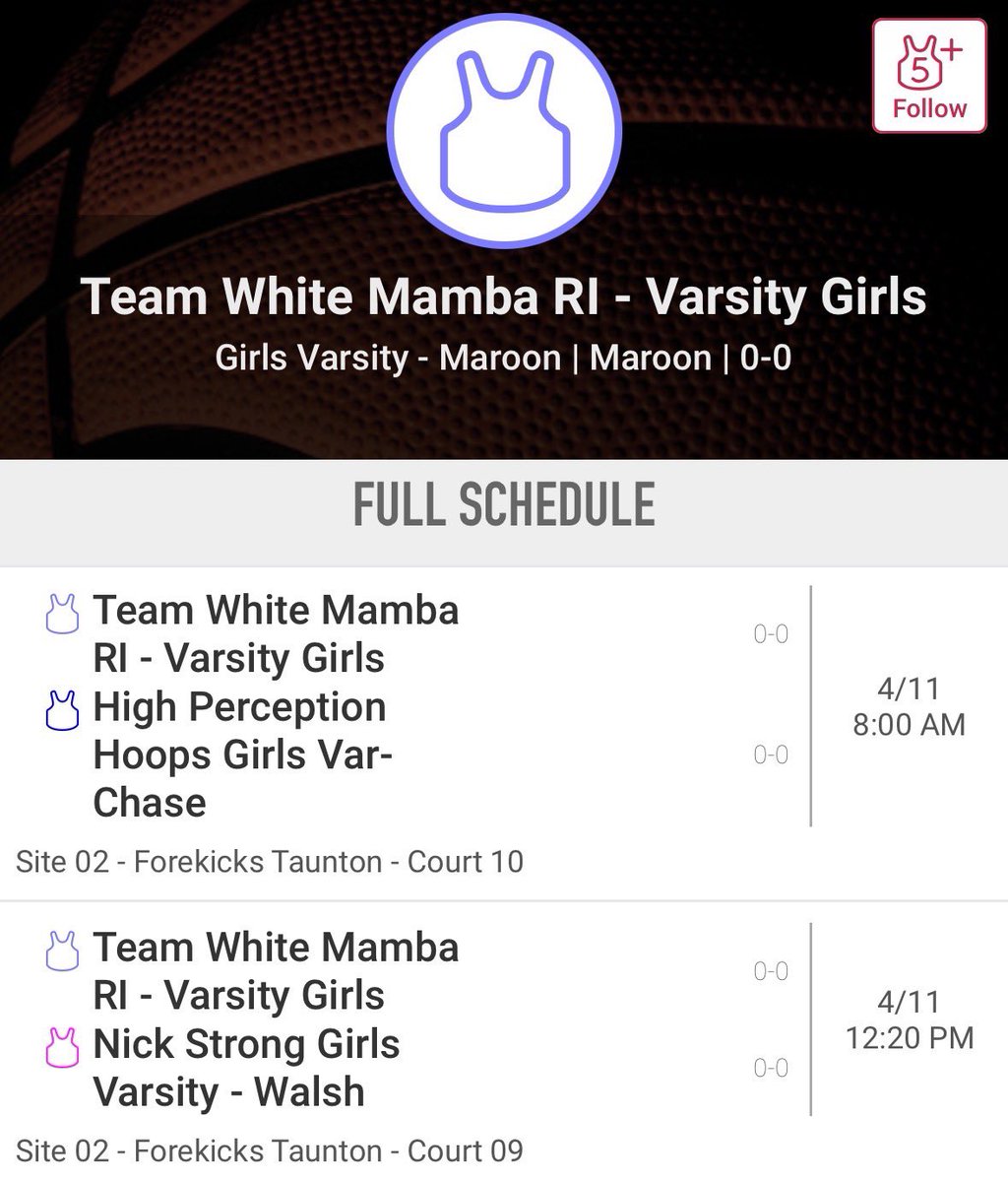 AshleyVarnum_11's tweet photo. My schedule for this weekend tournament!! 
@hoopsjose_ @BRgirlshoops @BashHoopsNE https://t.co/50diR5KqUb