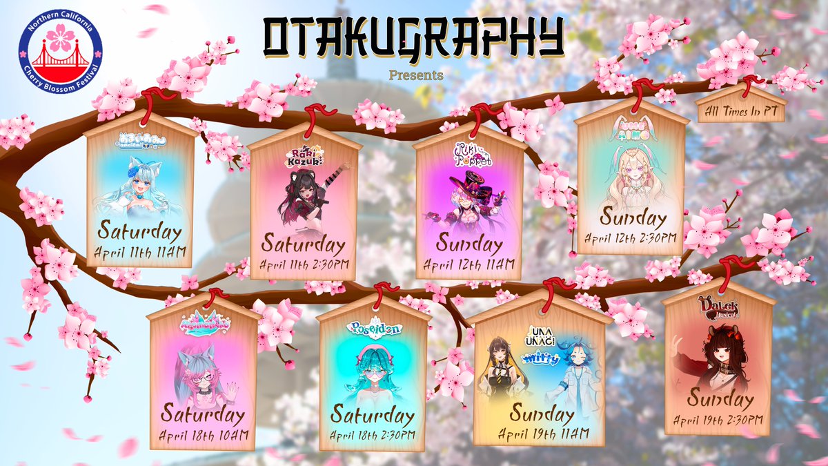 VTuber Field Trips!

Catch The Sakura Season With Your Oshi🌸