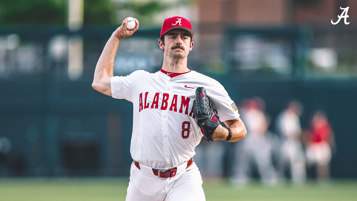 AlabamaBSB's tweet photo. Whaddya know, he did it again. The final line for @TylerFay16: 

6.0 IP / 4 H / 1 ER / 2 BB / 4 K

#RollTide https://t.co/r9fzsYszHb