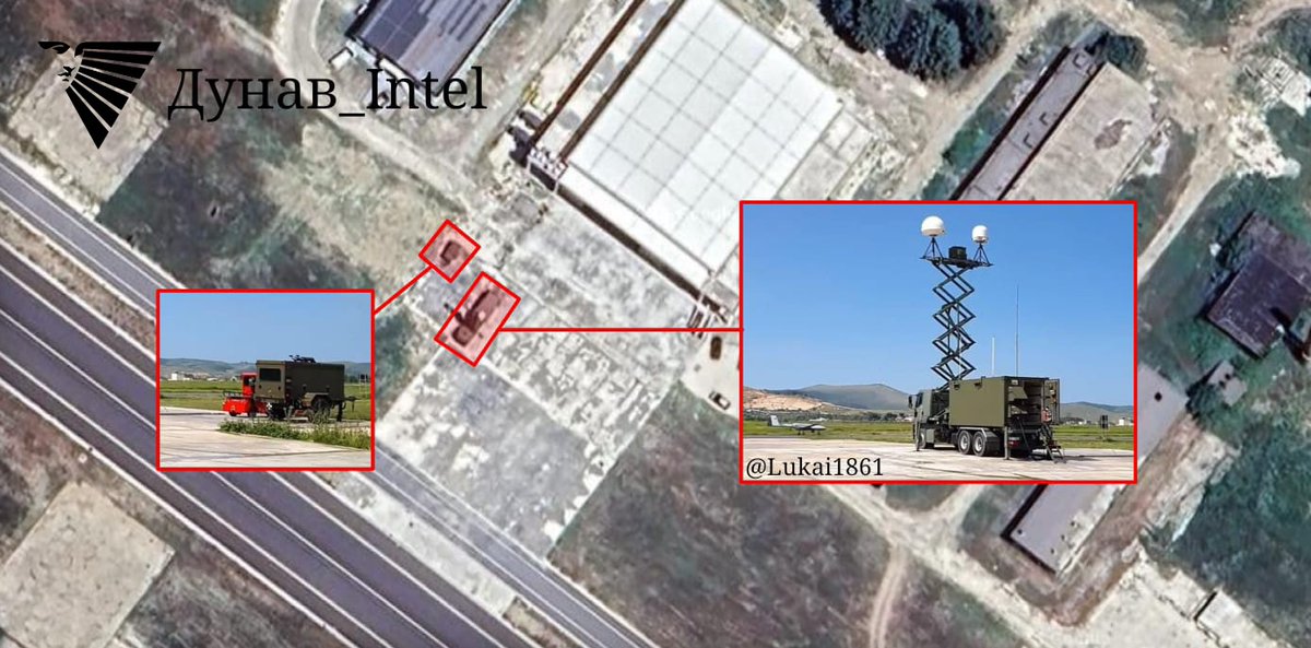 Lukai1861's tweet photo. #Albania | Yesterday morning, #T535 (Reg: n/a, Hex: 0005FC) Bayraktar TB2 🇦🇱🇹🇷 drone flew at low altitude over Kuçovë.
#T532 departed from #Kuçovë NATO Air Base and flew at low altitude over the air base, probably for military exercises.
In the past months, Dunav Intel reported Bayraktar TB2 activities over Albania, including T533 and T534, and published satellite imagery of the Ground Station Control.
#Albania #drone #Bayraktar #drones #Kuçovë #TB2 #BayraktarTB2 #NATO #Aviation #MilitaryNews #Defence #DefenceNews