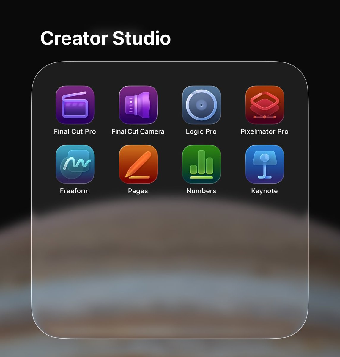 JohnnyMorlin's tweet image. The newest face of the Creator Studio family on iPad.