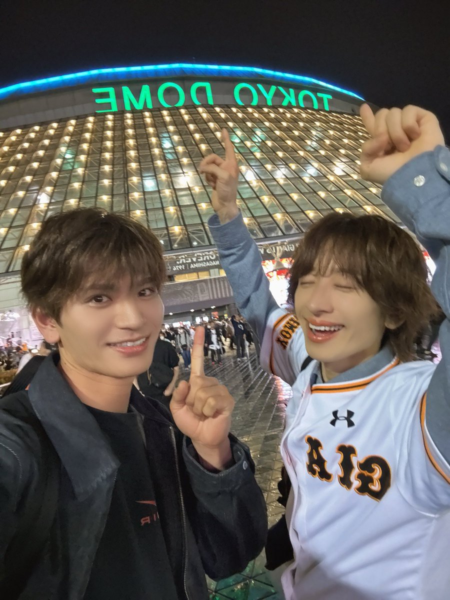 4/11 おはようございます☀️ 昨日は3人野球観戦に行ってきました